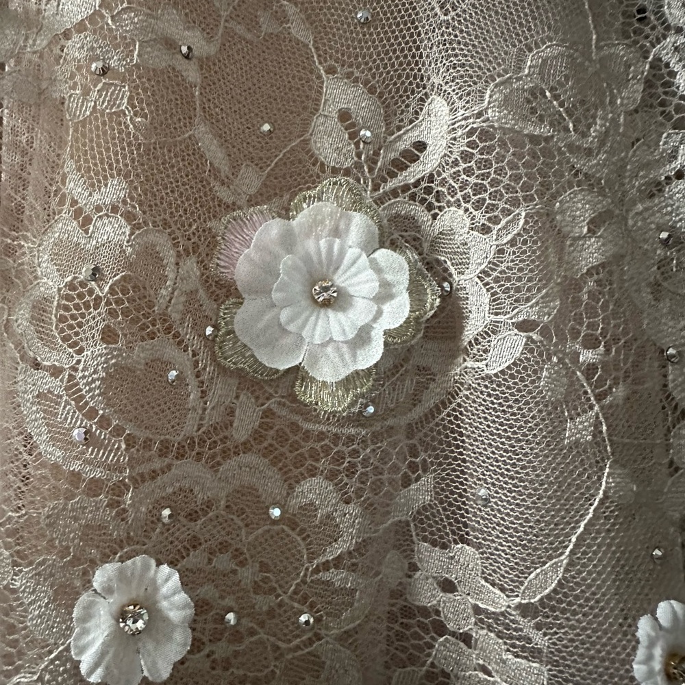 Mac Duggal Elegant Floral Embroidered Dress - Picture 10 of 14